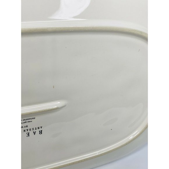 Rae Dunn EGGCELLENT Egg Oval Platter Tray serving plate Easter bunny spring - Picture 3 of 7